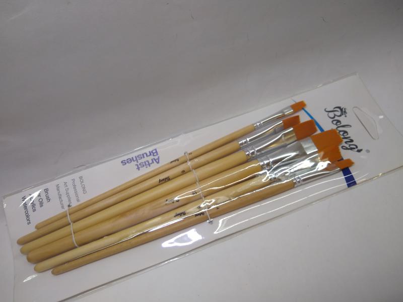 PINCEL ART X 6 UNID RECTO