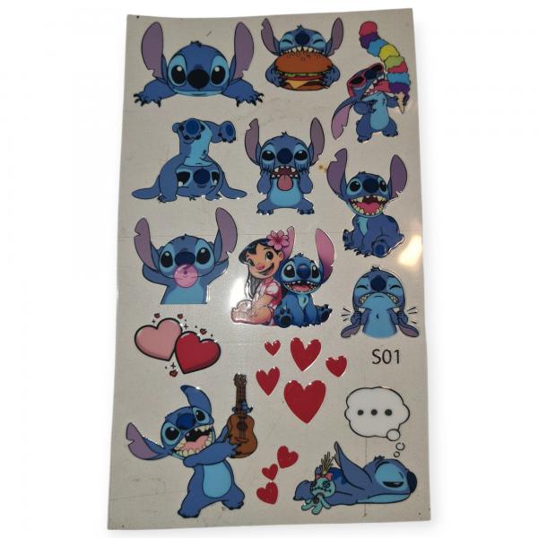 STICKER TRANFER P/TERMOS STICH