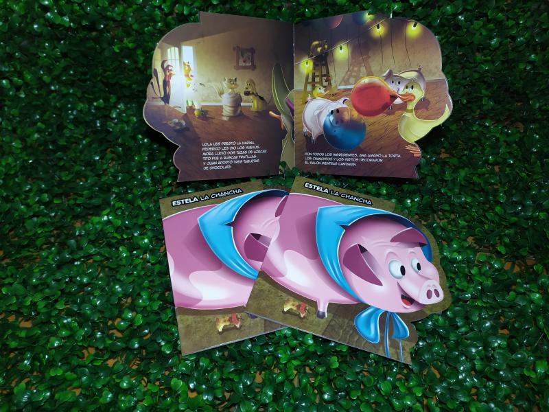 LIBRO CUENTO ESTELA LA CHANCHA 19*19