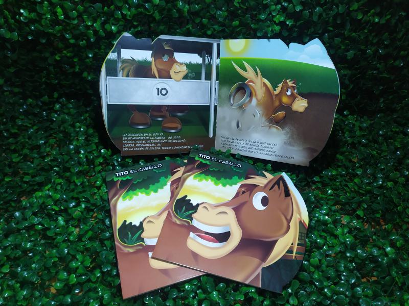 LIBRO CUENTO TITO EL CABALLO 19*19