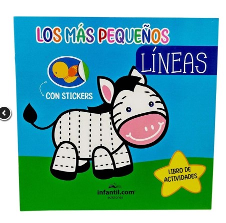 LIBRO LOS MAS PEQUEÑOS - ACTIVIDADES - LINEAS 22*22