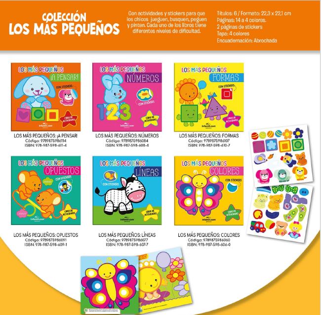 LIBRO LOS MAS PEQUEÑOS - ACTIVIDADES - LINEAS 22*22