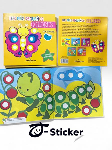 LIBRO LOS MAS PEQUEÑOS - ACTIVIDADES - COLORES 22*22