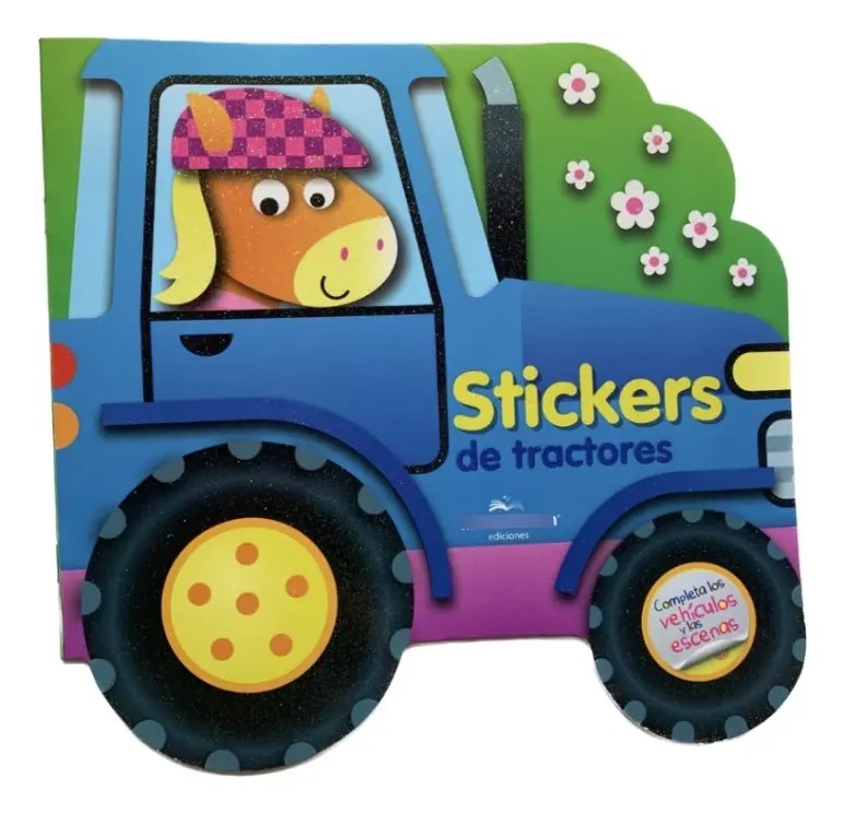 LIBRO CONSTRUYE TU VEHICULO - TRACTORES 25*24 C/STICKERS