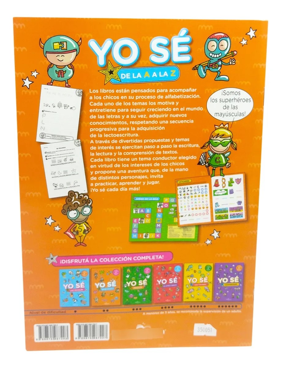 LIBRO YO SE - DE LA A A LA Z 21*30 48 HS