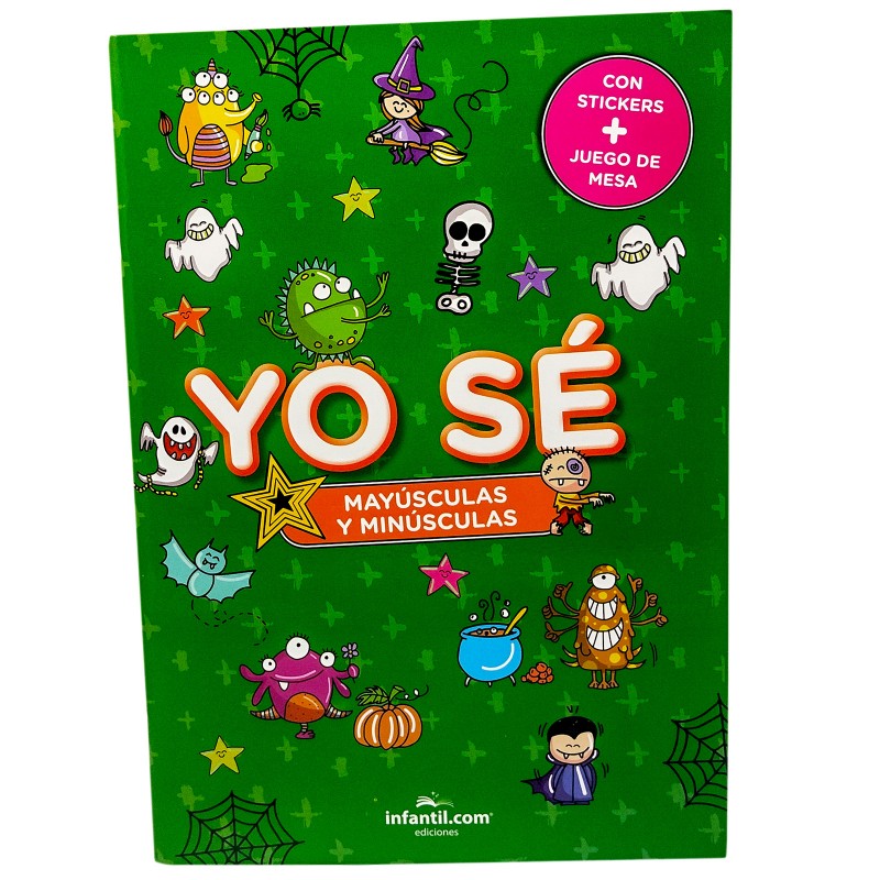 LIBRO YO SE - MAYUSCULAS Y MINUSCULAS 21*30 48 HS