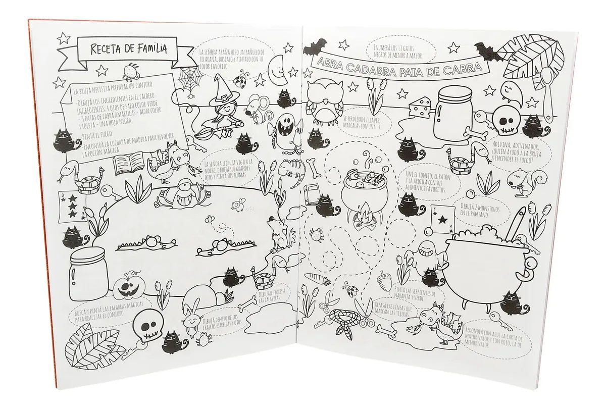 LIBRO DOODLEANDO - PERSONAJES TENEBROSOS 23*31