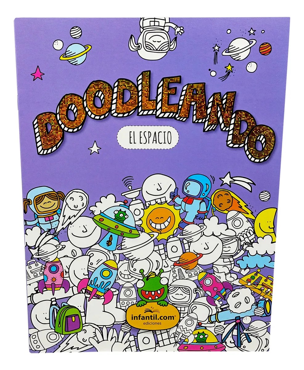 LIBRO DOODLEANDO - EL ESPACIO 23*31
