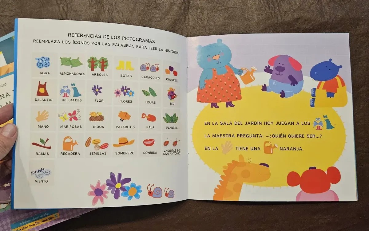 LIBRO AVENTURAS EN EL JARDIN - TEO EL JARDINERO 21*21