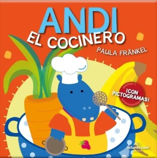 LIBRO AVENTURAS EN EL JARDIN - ANDI EL COCINERO 21*21