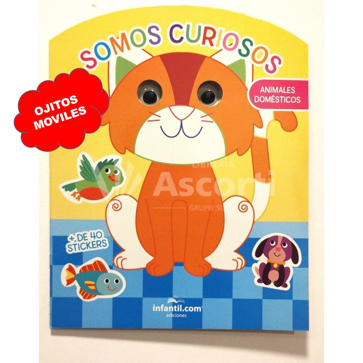 LIBRO SOMOS CURIOSOS ANIMALES DOMESTICOS 24*30