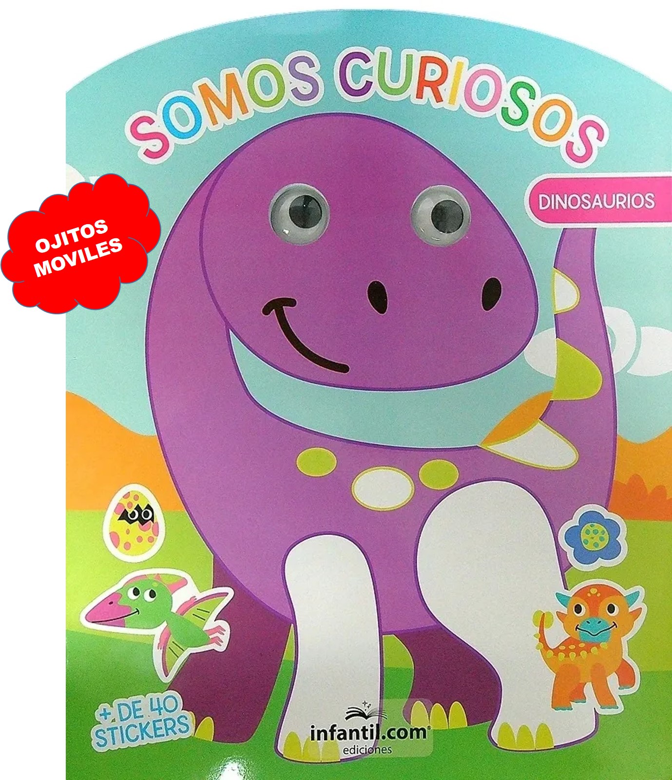 LIBRO SOMOS CURIOSOS DINOSAURIOS 24*30