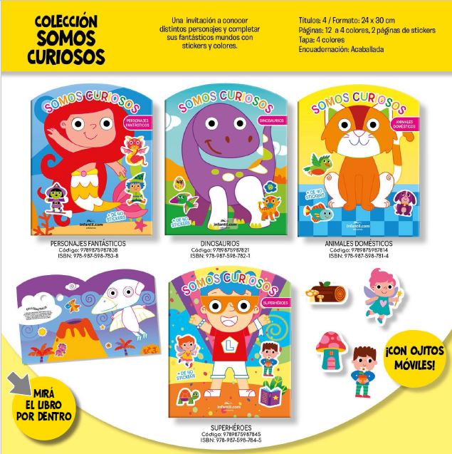 LIBRO SOMOS CURIOSOS SUPERHEROES 24*30