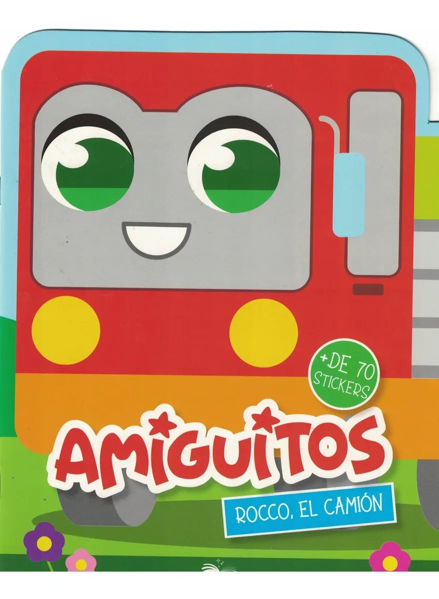 LIBRO AMIGUITOS - ROCCO EL CAMION C/STICKER 20*26