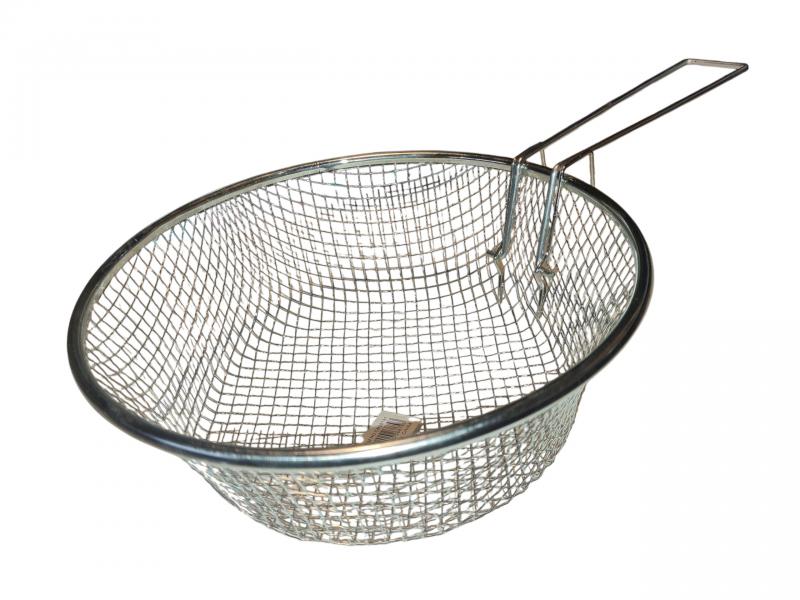 CESTILLO FREIDOR 22X8CM ACERO C/MANGO