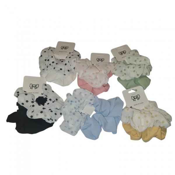 COLITA TELA LISA/LUNARES X 2 UNID