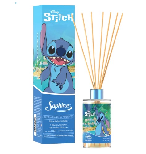 DIFUSOR 125ML SAPHIRUS DISNEY STITCH