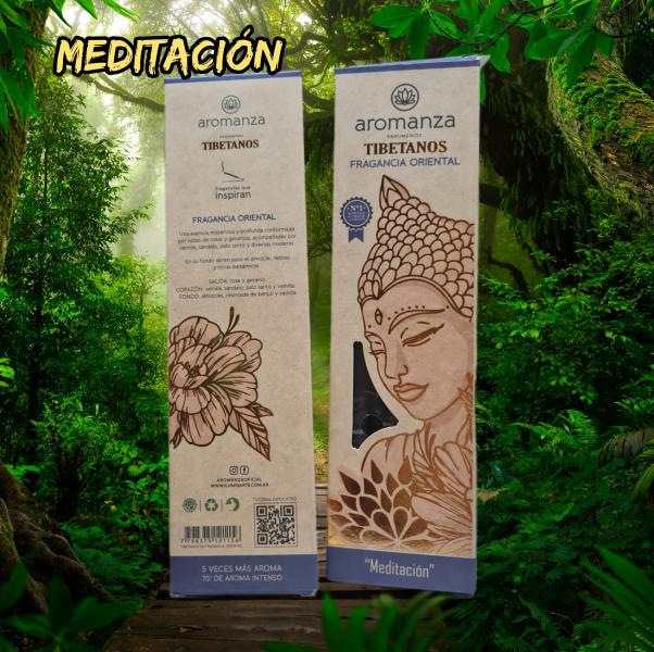 SAHUMERIO TIBETANOS X 8 UNID FRAGANCIA ORIENTAL