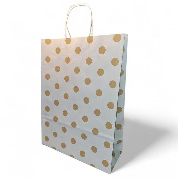 BOLSA 30*12*41 LUNARES DORADOS