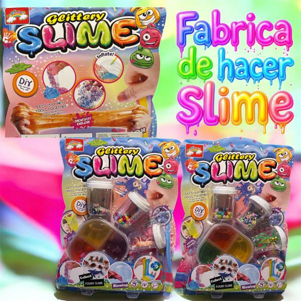 FABRICA DE SLIME C/MULTIPLES ACCESORIOS 30*22
