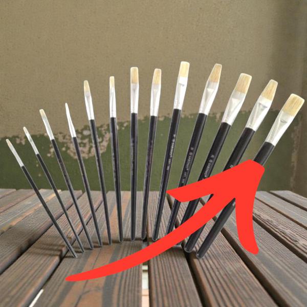 PINCEL ESCOLAR CHATO Nº 20 X UNID