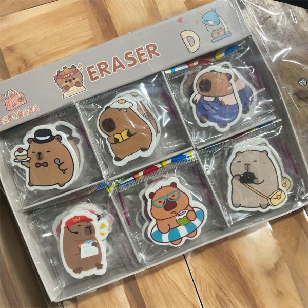 GOMA CAPYBARA 6 MODELOS