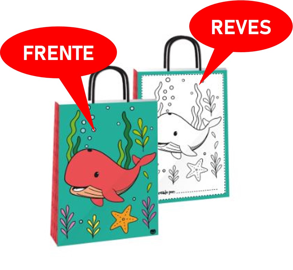 BOLSA 14*8*20 AVENTURAS PARA PINTAR (REVES P/PINTAR)