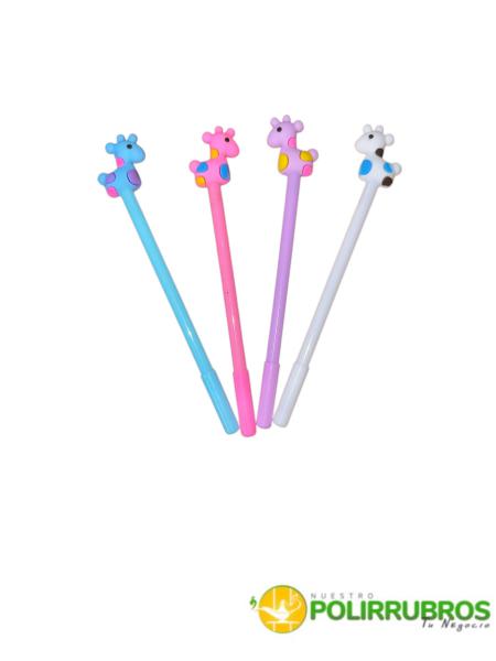 BOLIGRAFO FINITO (MICROFIBRA) ANIMALITO