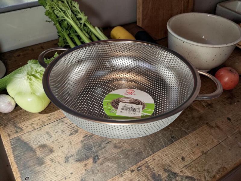 COLADOR DE PASTA A.INOX 22CM