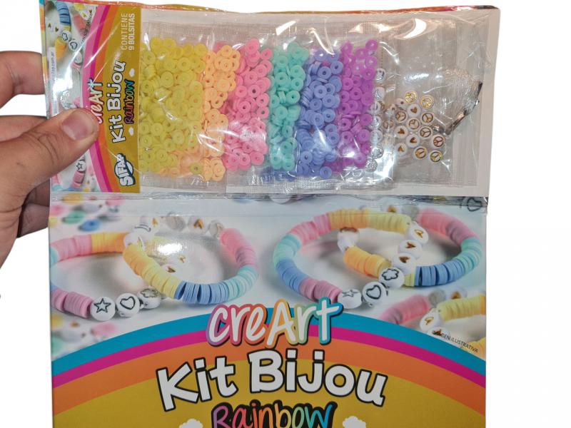 CREART BIJOU RAINBOW X 9 BOLSITAS