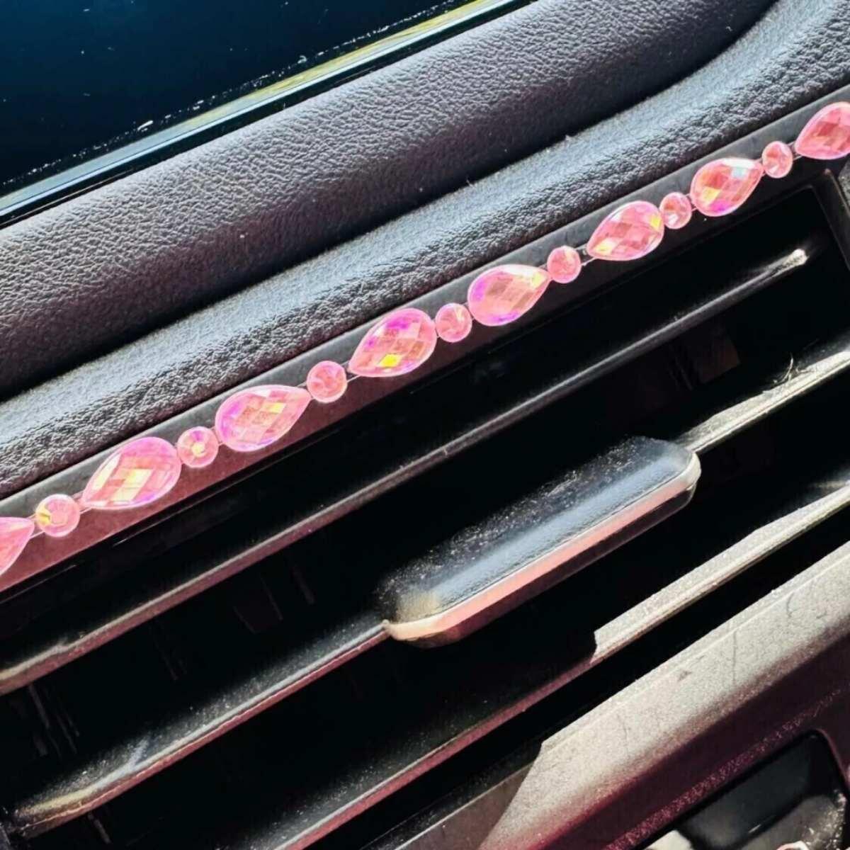 STICKER BRILLOS ROSAS/LILAS FORMAS SURTIDAS