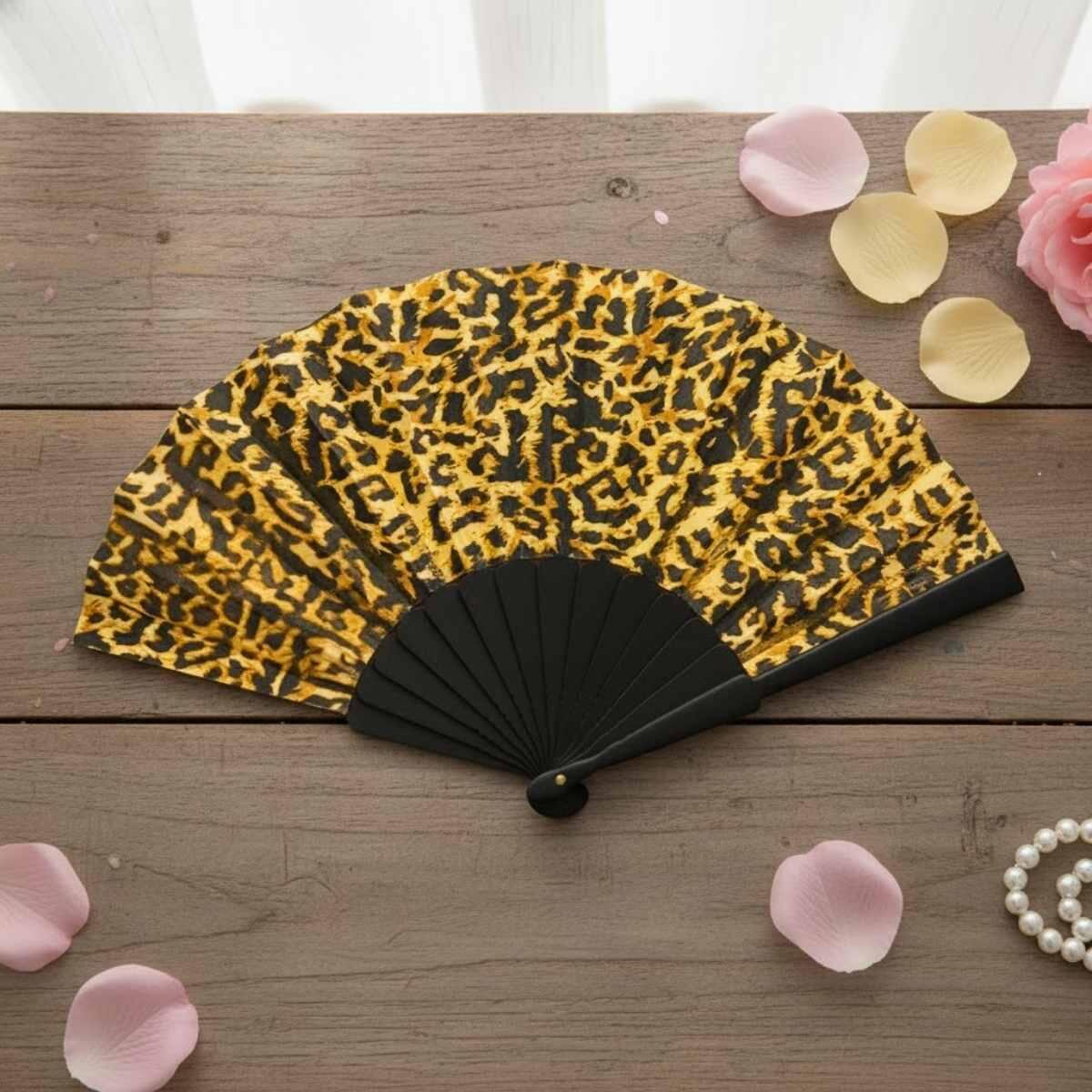 ABANICO ANIMAL PRINT