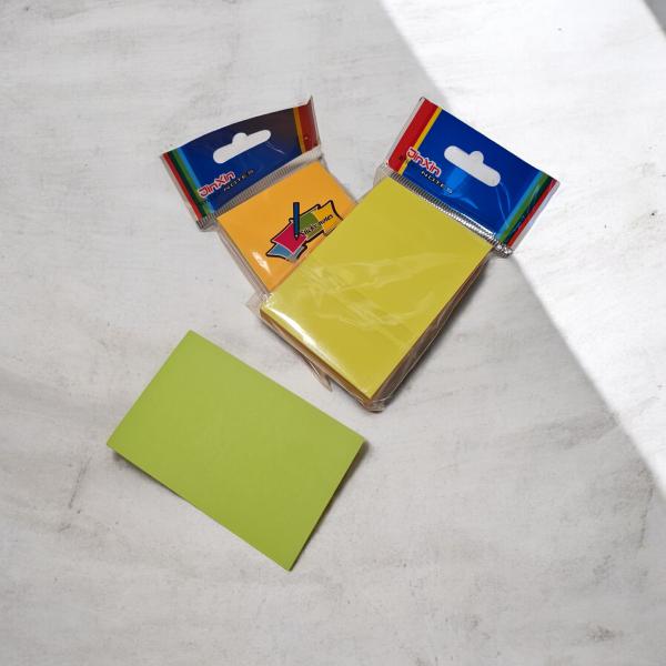 NOTAS AUTOADHESIVAS COLOR 75*55MM X 100 HS