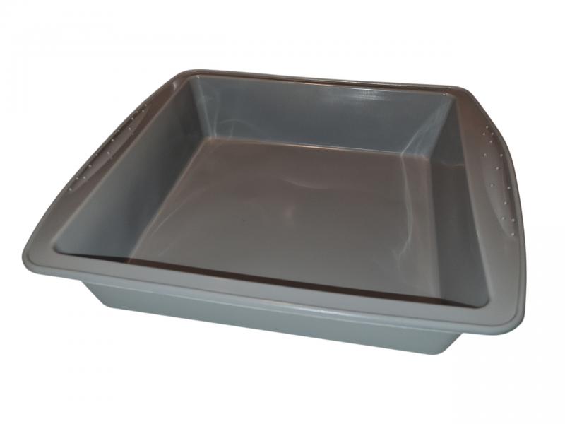 MOLDE SILICONA CUADRADA 25X24CM 160GRS