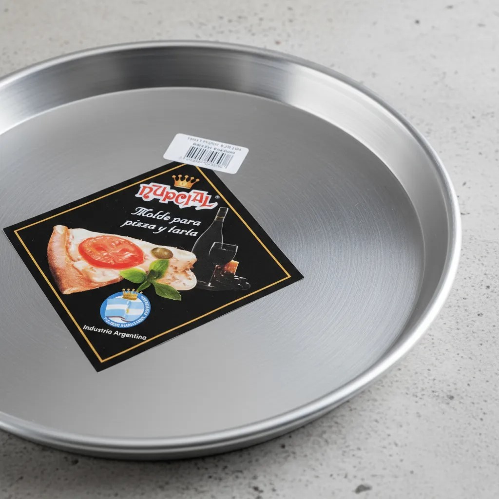 ALUMINIO*PIZZERA PREMIUM Nº35 ESTAÑADA LISA NUPCIAL