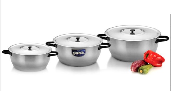 ALUMINIO*CACEROLA Nº 18 CHAROL NUPCIAL