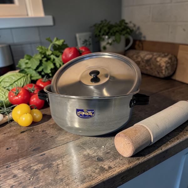 ALUMINIO*CACEROLA Nº 22 CHAROL NUPCIAL