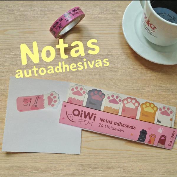 NOTAS AUTOADHESIVAS HUELLITAS