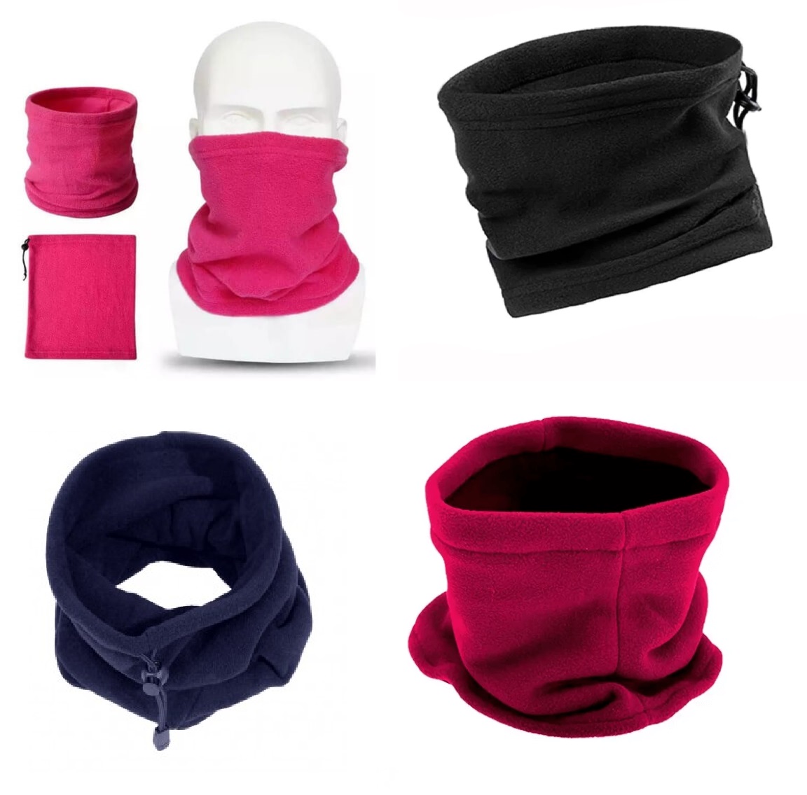 CUELLO POLAR LISO 30X22CM
