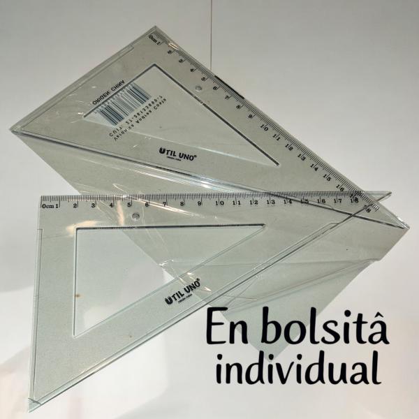 ESCUADRA 20CM GRABADA RIGIDA TTE