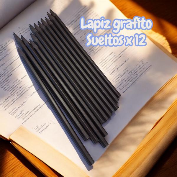 LAPIZ GRAFITO X 12 COMUN UTIL UNO -A GRANEL