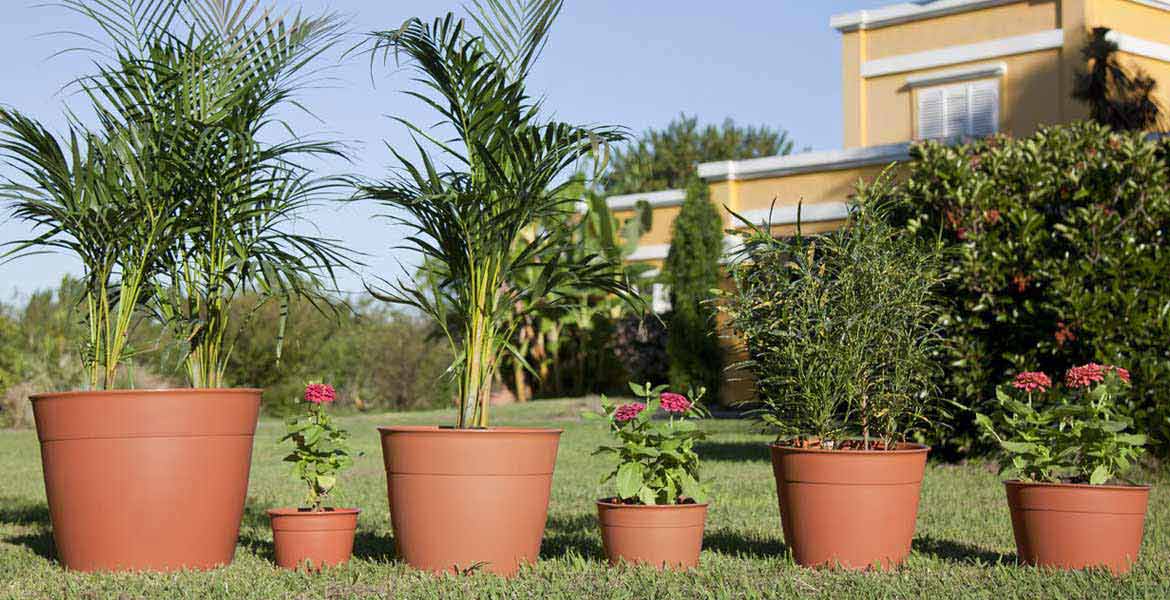 MACETA PLAST SIMIL BARRO Nº 35 35*28