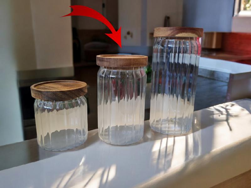 FRASCO VIDRIO LINEA 15.5X9CM