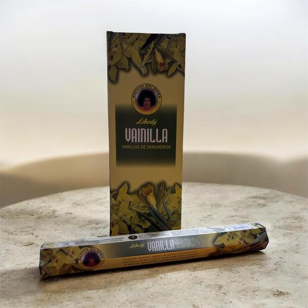 SAHUMERIOS HEXAG EN CAJA X 20UNID VAINILLA