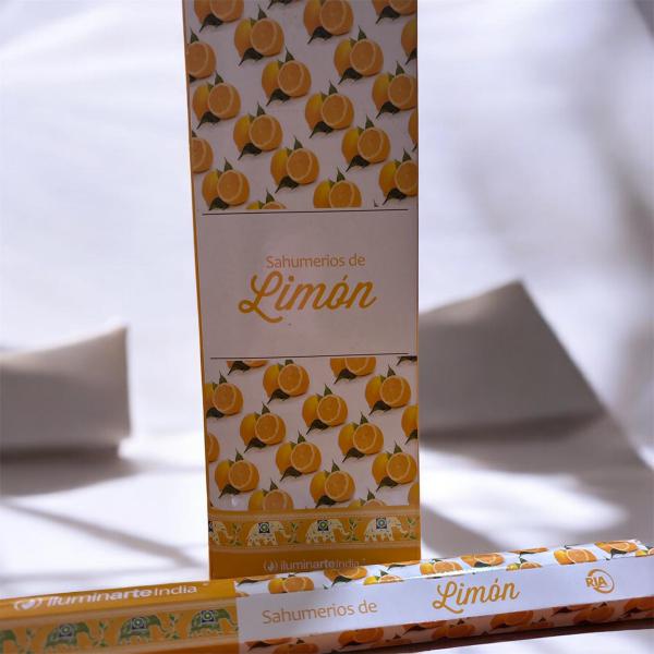 SAHUMERIOS HEXAG EN CAJA X 15 UNID LIMON