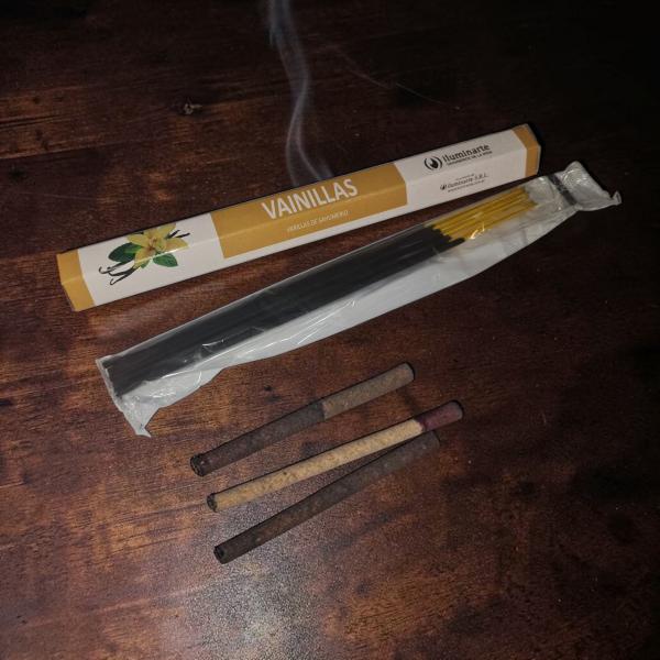 SAHUMERIOS HEXAG LINEA BLANCA X 15 UNID VAINILLAS