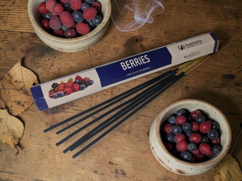 SAHUMERIOS HEXAG LINEA BLANCA X 15 UNID BERRIES