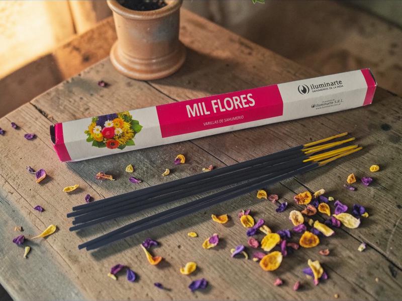 SAHUMERIOS HEXAG LINEA BLANCA X 15 UNID MIL FLORES