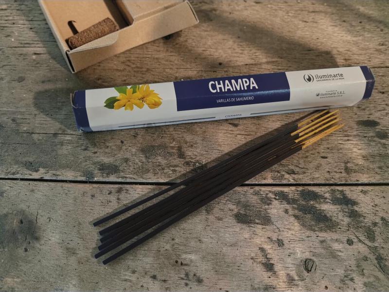 SAHUMERIOS HEXAG LINEA BLANCA X 15 UNID CHAMPA