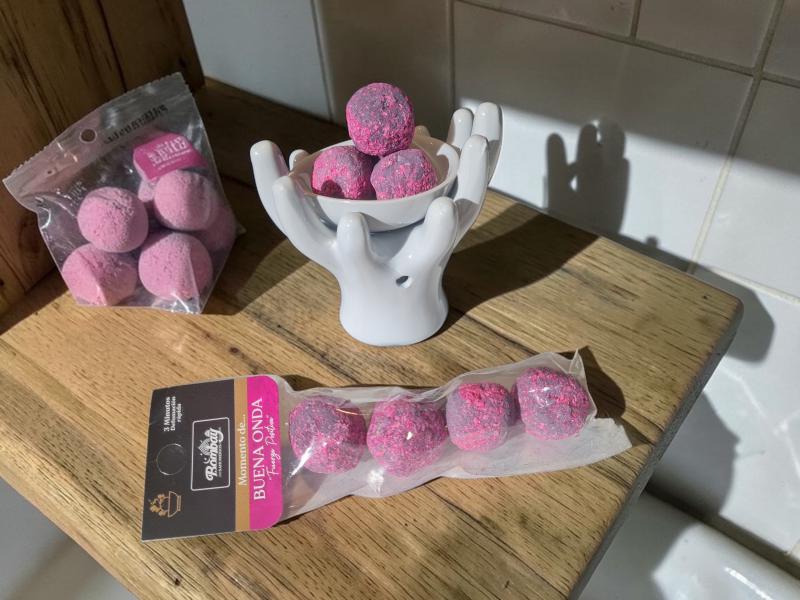 BOMBITAS ESFERAS BOMBAY X 4 UNID BUENA ONDA